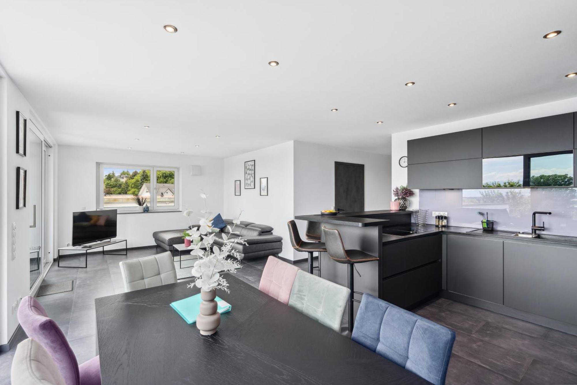Apartamento Anytime - Penthouse Mit Terrasse Und Bergsicht FDH Exterior foto